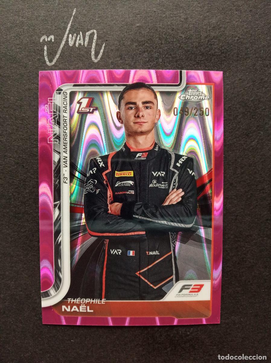Coleccionismo deportivo: NUMERADA #/250 1ST TEOPHILE NAEL VAN AMERSFOORT RACING F3 FORMULA ONE &reg; F1 TEAM TOPPS CHROME 2025 25