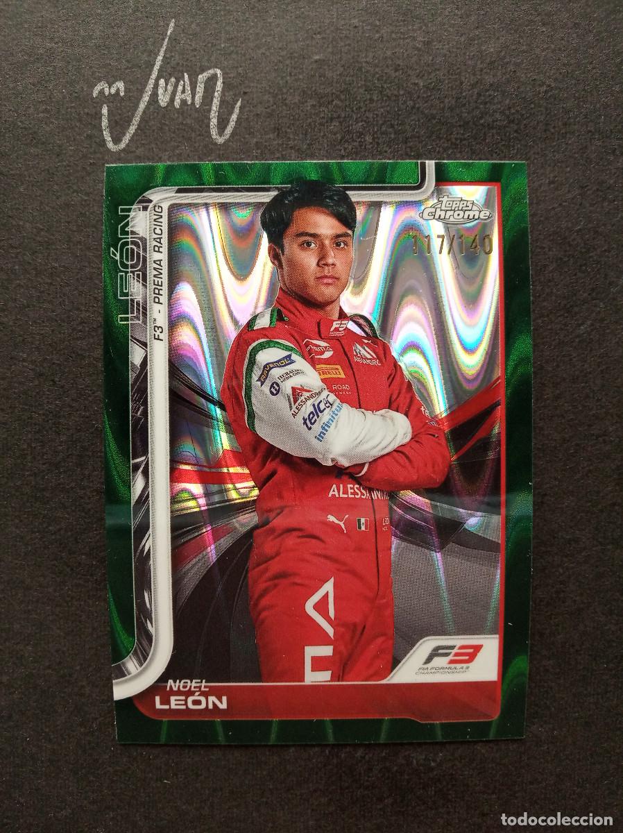 Coleccionismo deportivo: NUMERADA #/140 NOEL LEON MEXICO PREMA RACING F3 FORMULA ONE &reg; F1 TEAM TOPPS CHROME 2025 25