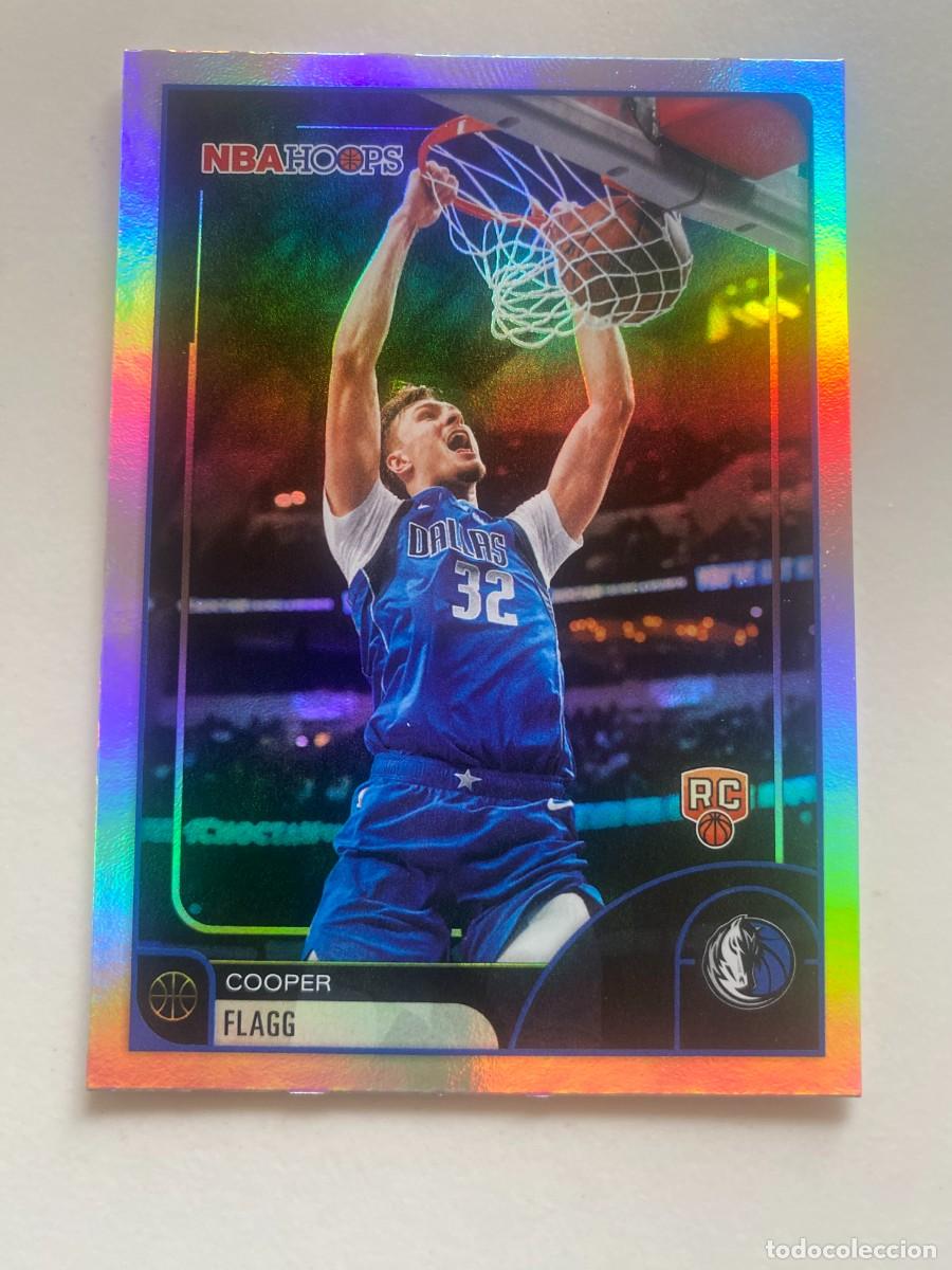 Coleccionismo deportivo: 2025-26 NBA Hoops - Cooper Flagg Rookie Card Base Holo Foil #35