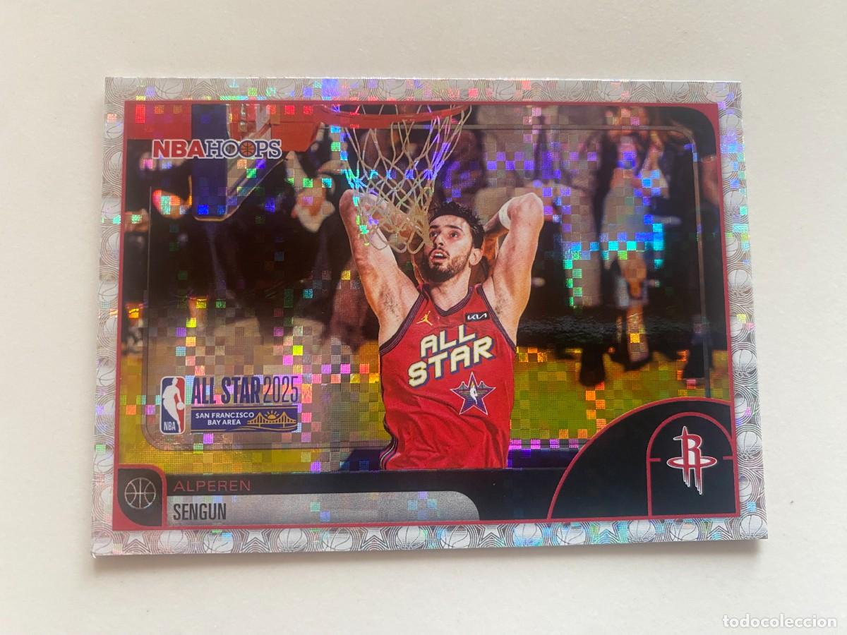 Coleccionismo deportivo: 2025-26 Topps NBA Hoops Alperen Sengun #291 All-Star Holo Foil Mosaic Houston Rockets