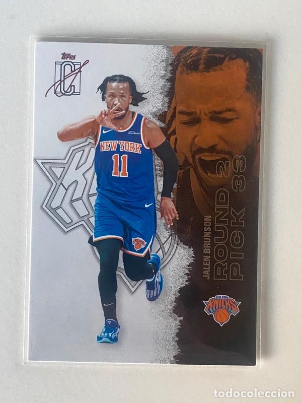 Coleccionismo deportivo: 2025-26 Topps Signature Class Jalen Brunson #58 Base New York Knicks