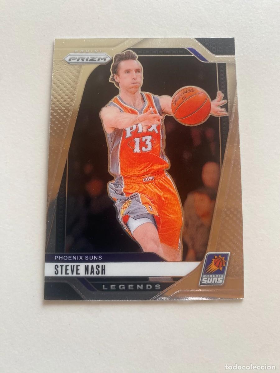 Coleccionismo deportivo: 2024-25 Panini Prizm Steve Nash #298 Legends Silver Prizm Parallel Phoenix Suns
