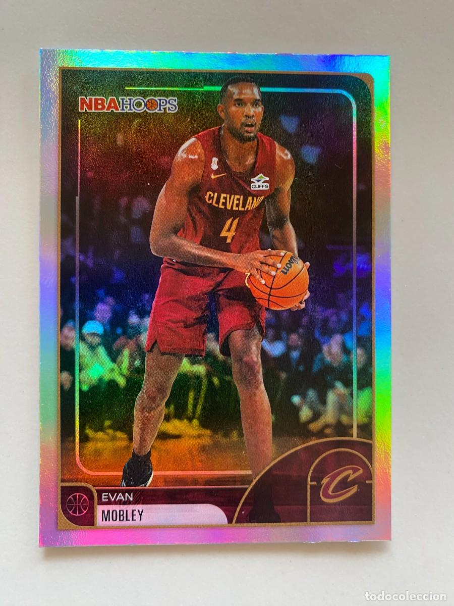 Coleccionismo deportivo: 2025-26 Topps NBA Hoops Evan Mobley #28 Holo Foil Cleveland Cavaliers