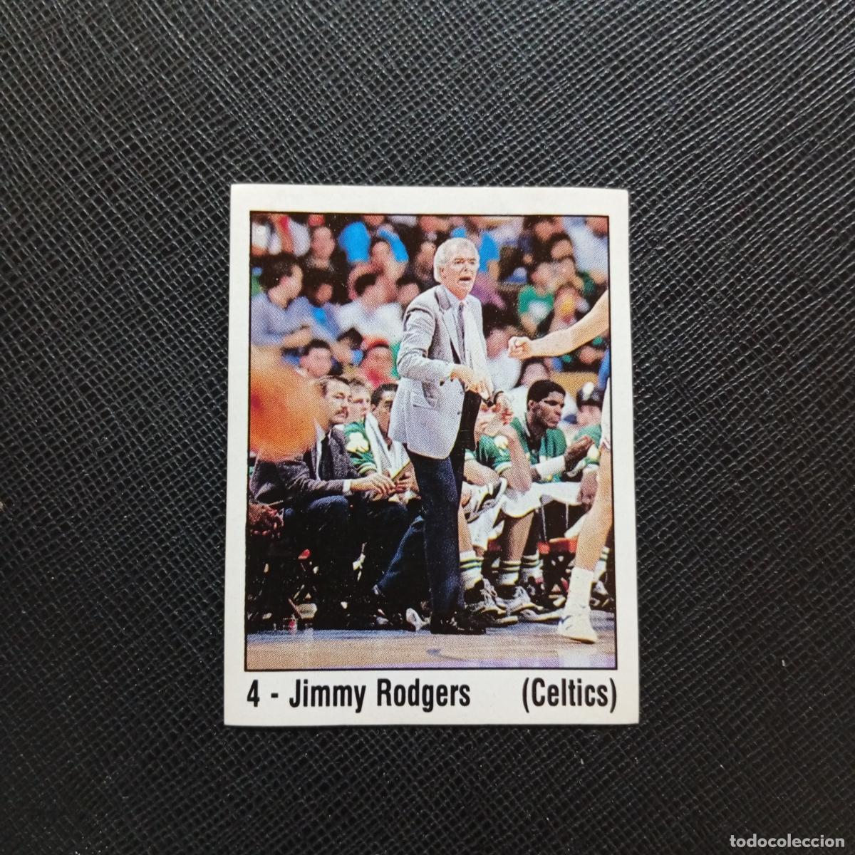 Coleccionismo deportivo: 4 JIMMY RODGERS CELTICS PANINI 1989 BASKET NBA 89 CROMO BALONCESTO - SIN PEGAR - A28 PG1