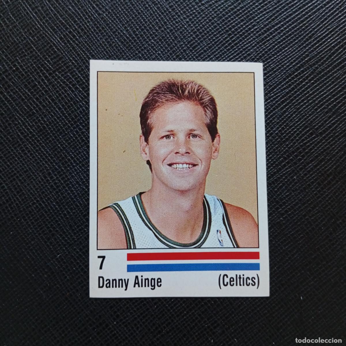 Coleccionismo deportivo: 7 DANNY AINGE CELTICS PANINI 1989 BASKET NBA 89 CROMO BALONCESTO - SIN PEGAR - A28 PG1