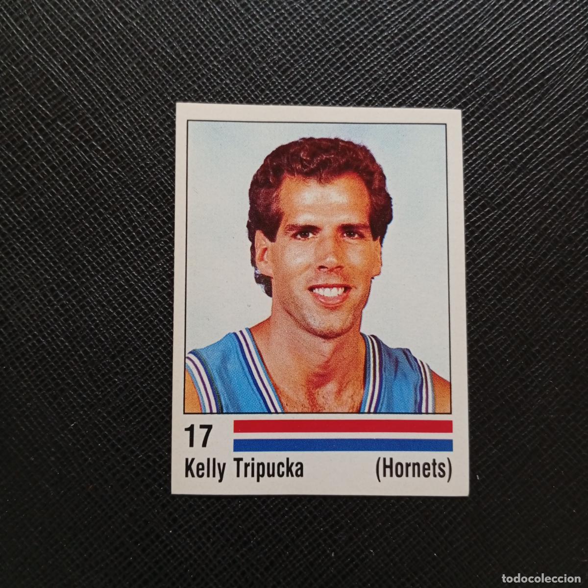 Coleccionismo deportivo: 17 KELLY TRIPUCKA HORNETS PANINI 1989 BASKET NBA 89 CROMO BALONCESTO - SIN PEGAR - A28 PG10