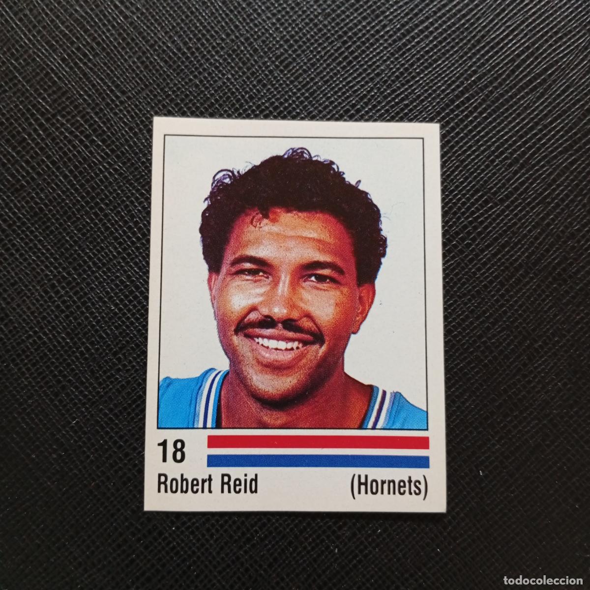 Coleccionismo deportivo: 18 ROBERT REID HORNETS PANINI 1989 BASKET NBA 89 CROMO BALONCESTO - SIN PEGAR - A28 PG10
