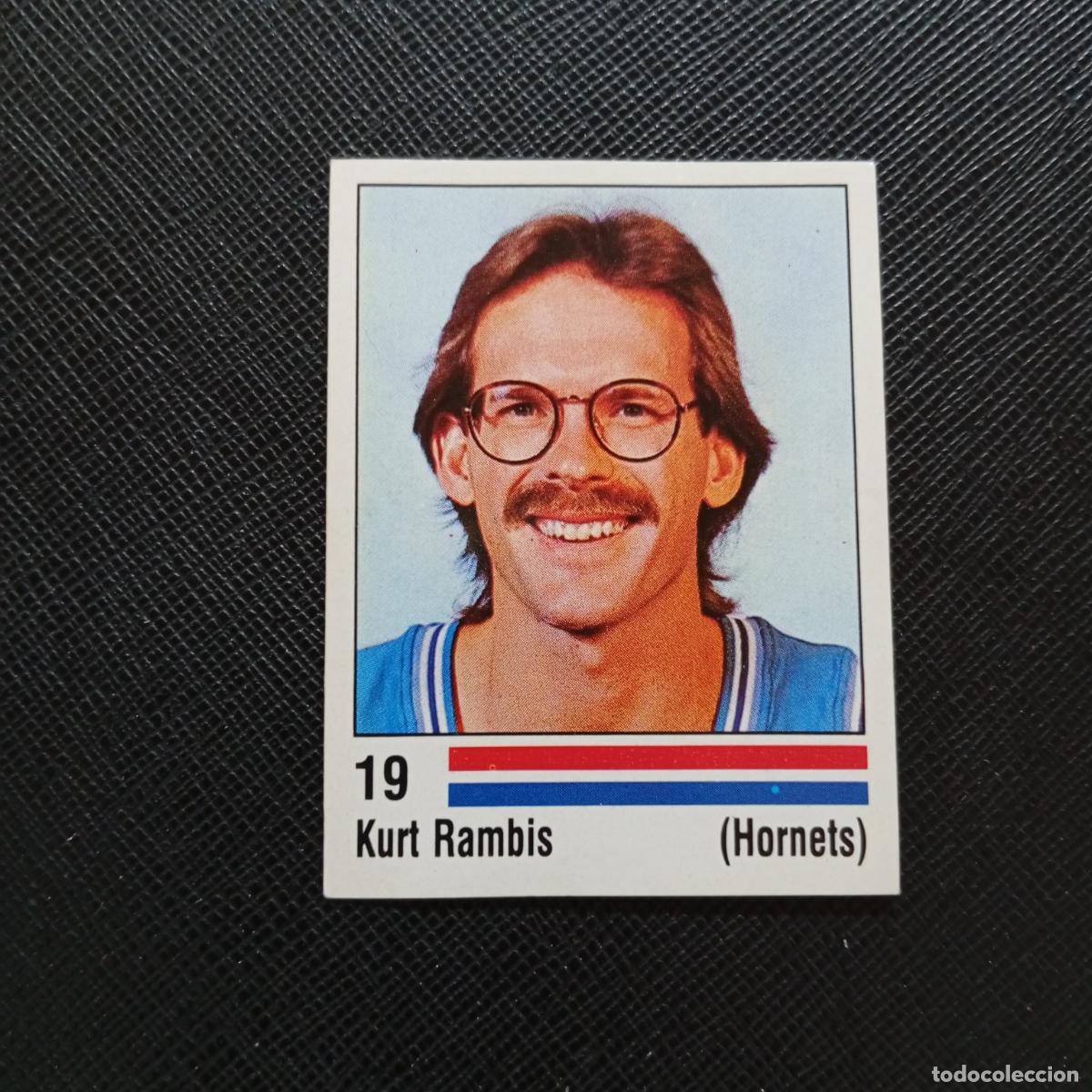 Coleccionismo deportivo: 19 KURT RAMBIS HORNETS PANINI 1989 BASKET NBA 89 CROMO BALONCESTO - SIN PEGAR - A28 PG10