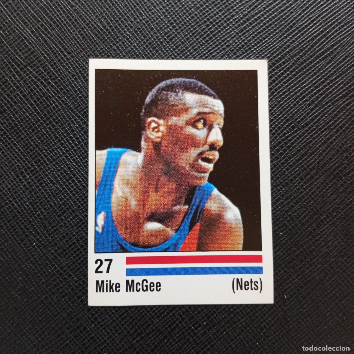 Coleccionismo deportivo: 27 MIKE McGEE NETS PANINI 1989 BASKET NBA 89 CROMO BALONCESTO - SIN PEGAR - A28 PG10