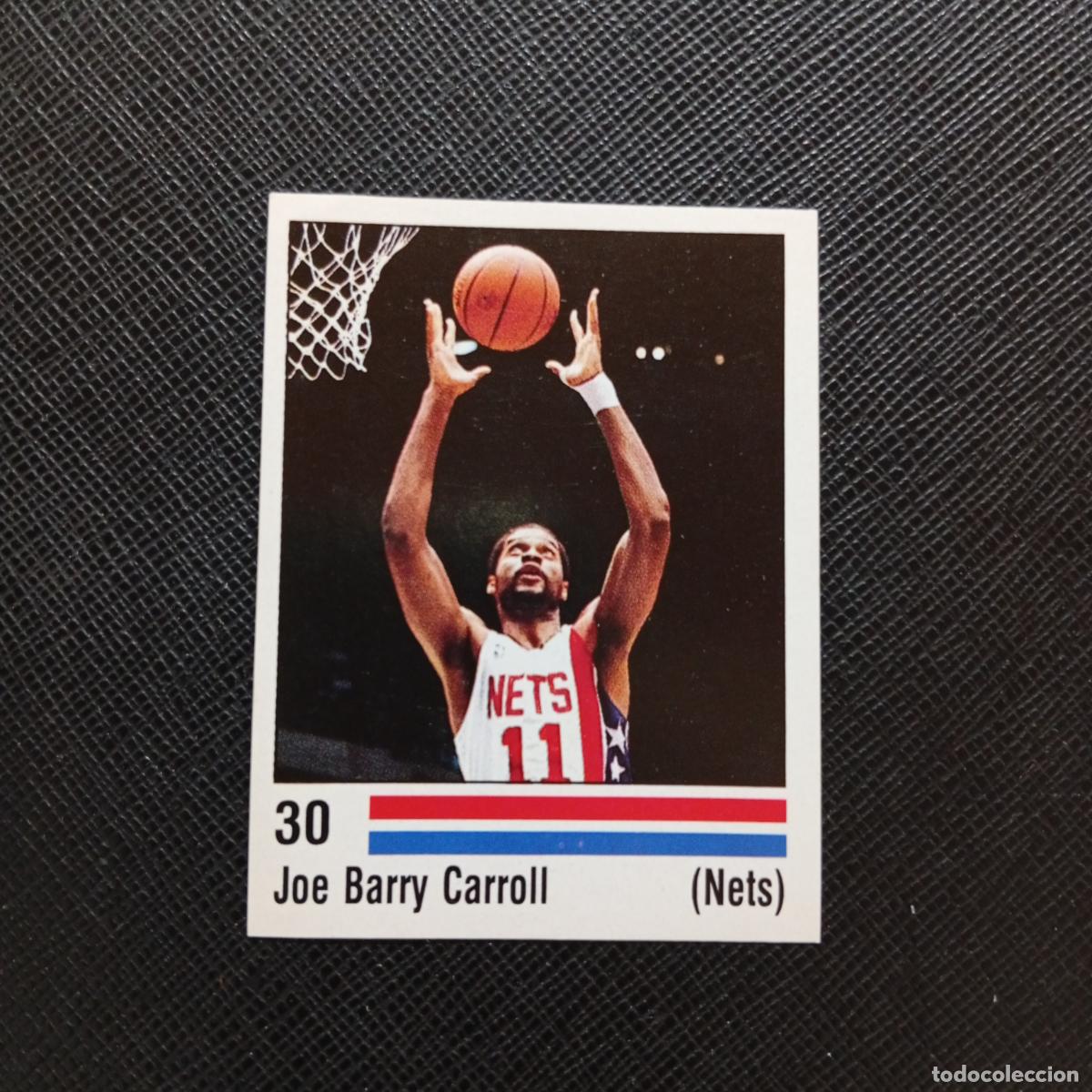 Coleccionismo deportivo: 30 JOE BARRY CARROLL NETS PANINI 1989 BASKET NBA 89 CROMO BALONCESTO - SIN PEGAR - A28 PG10