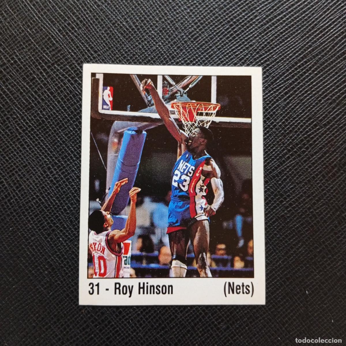 Coleccionismo deportivo: 31 ROY HINSON NETS PANINI 1989 BASKET NBA 89 CROMO BALONCESTO - SIN PEGAR - A28 PG19