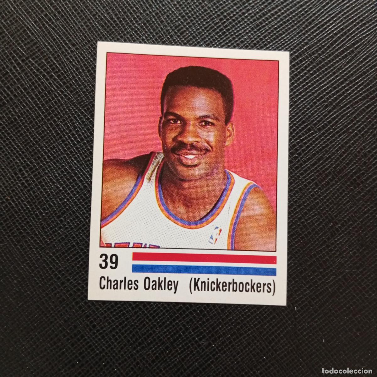 Coleccionismo deportivo: 39 CHARLES OAKLEY KNICKERBOCKERS PANINI 1989 BASKET NBA 89 CROMO BALONCESTO - SIN PEGAR - A28 PG19