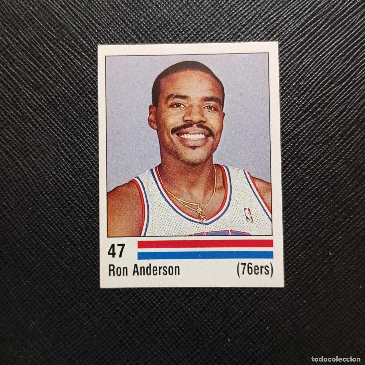 Coleccionismo deportivo: 47 RON ANDERSON 76ers PANINI 1989 BASKET NBA 89 CROMO BALONCESTO - SIN PEGAR - A28 PG19