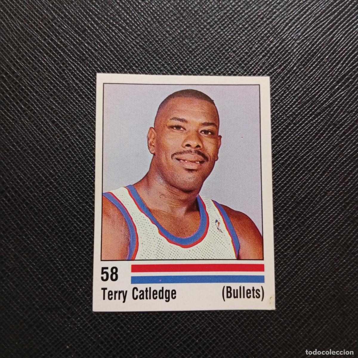 Coleccionismo deportivo: 58 TERRY CATLEDGE BULLETS PANINI 1989 BASKET NBA 89 CROMO BALONCESTO - SIN PEGAR - A28 PG37