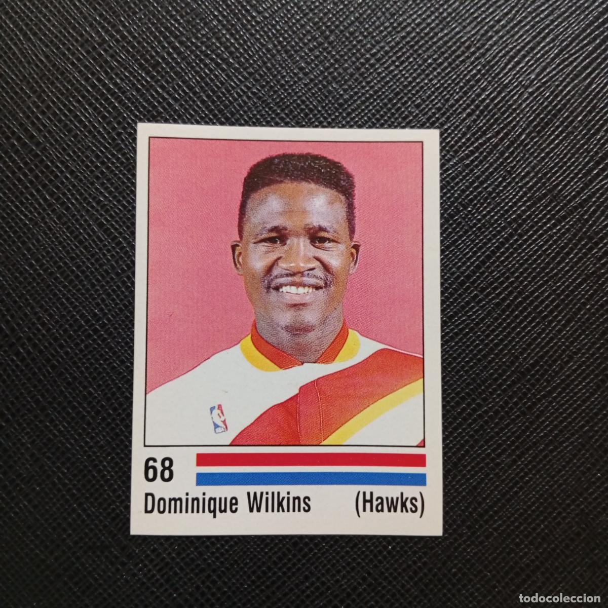 Coleccionismo deportivo: 68 DOMINIQUE WILKINS HAWKS PANINI 1989 BASKET NBA 89 CROMO BALONCESTO - SIN PEGAR - A28 PG37