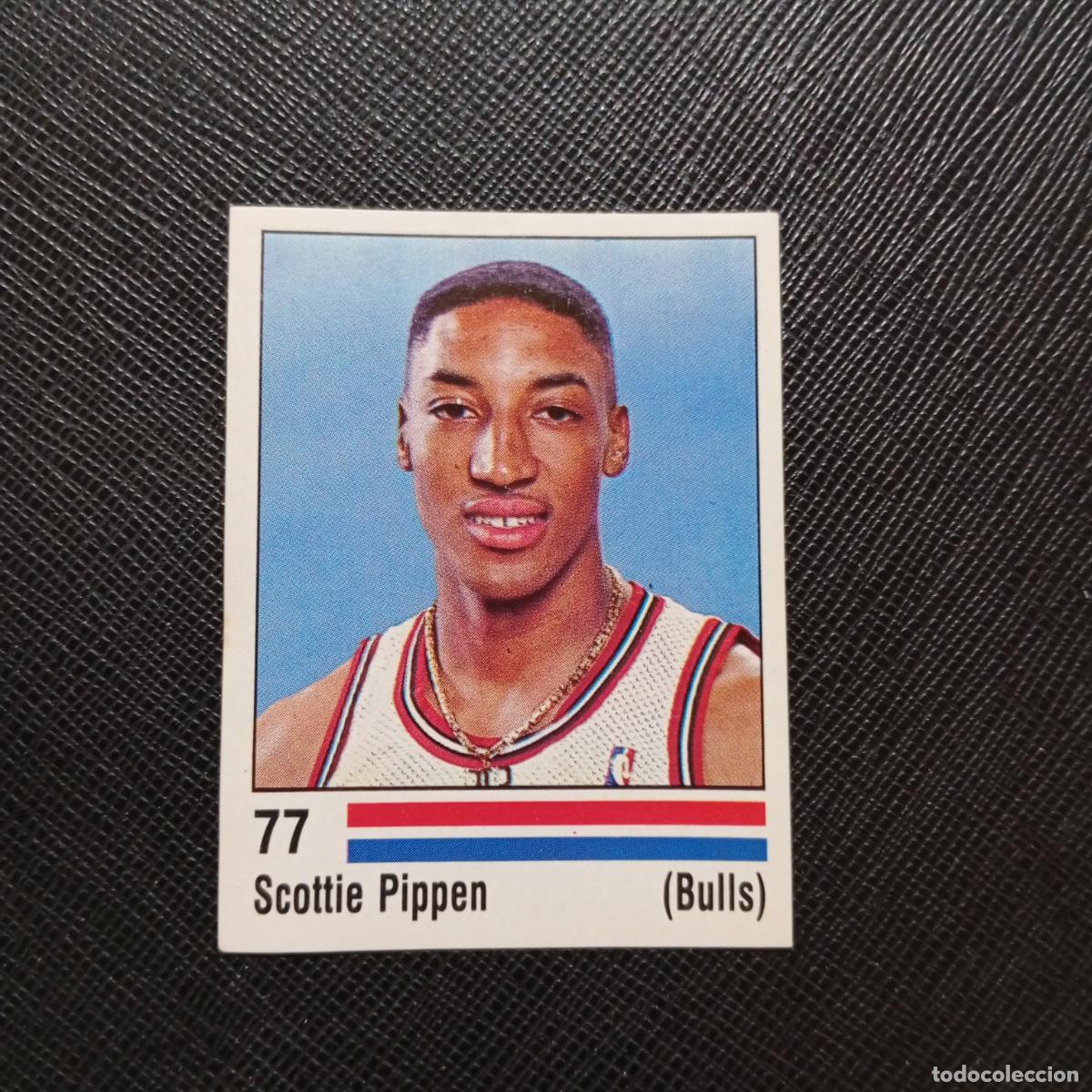 Coleccionismo deportivo: 77 SCOTTIE PIPPEN BULLS PANINI 1989 BASKET NBA 89 CROMO BALONCESTO - SIN PEGAR - A28 PG37