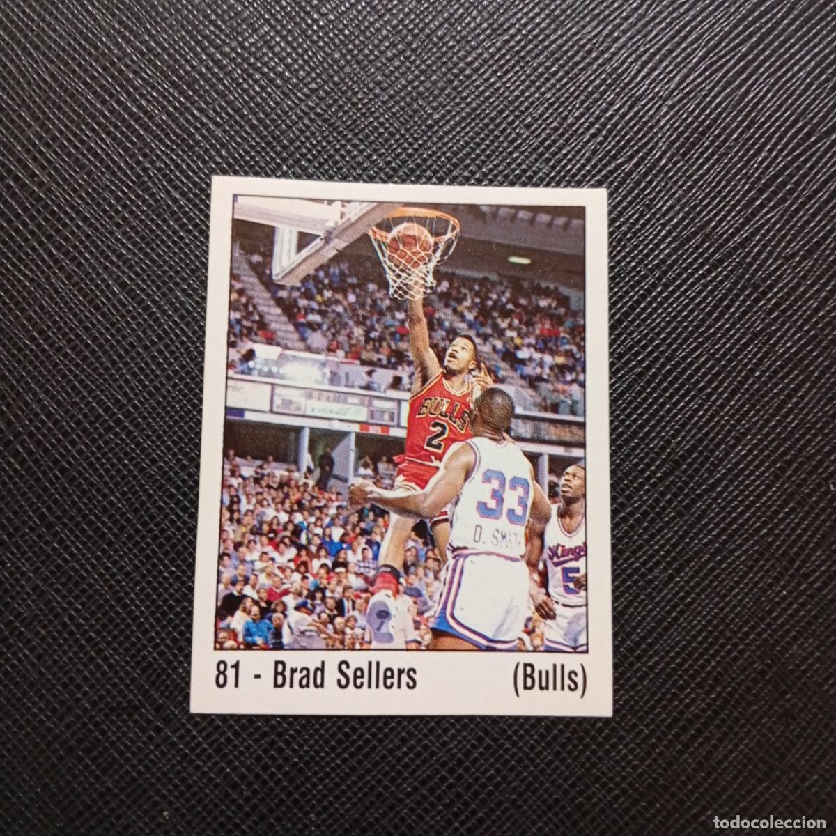 Coleccionismo deportivo: 81 BRAD SELLERS BULLS PANINI 1989 BASKET NBA 89 CROMO BALONCESTO - SIN PEGAR - A28 PG55