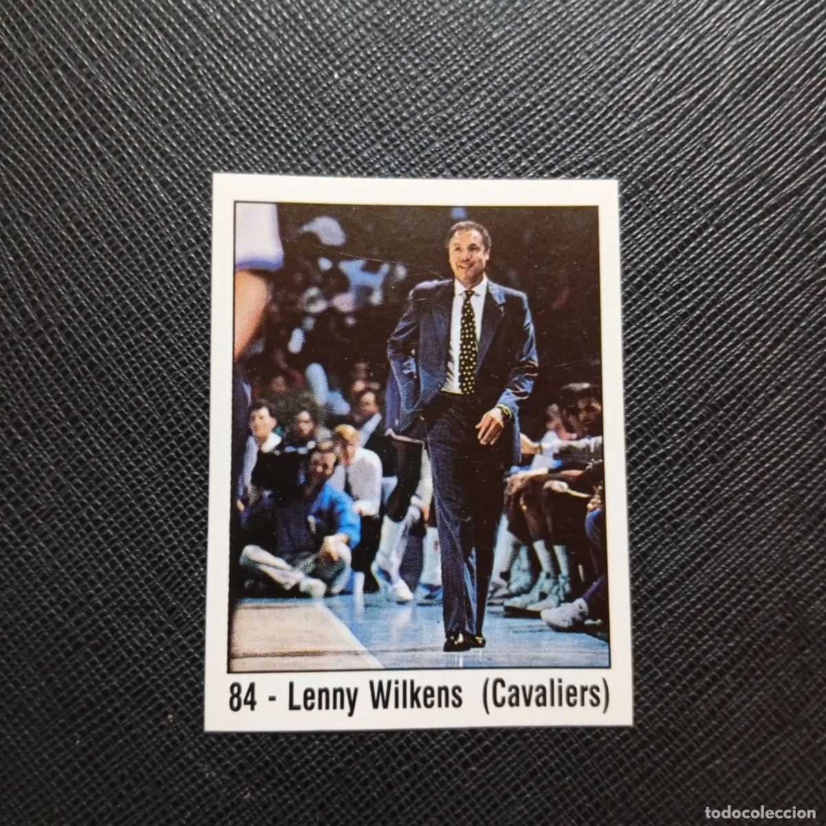 Coleccionismo deportivo: 84 LENNY WILKENS CAVALIERS BULLS PANINI 1989 BASKET NBA 89 CROMO BALONCESTO - SIN PEGAR - A28 PG55