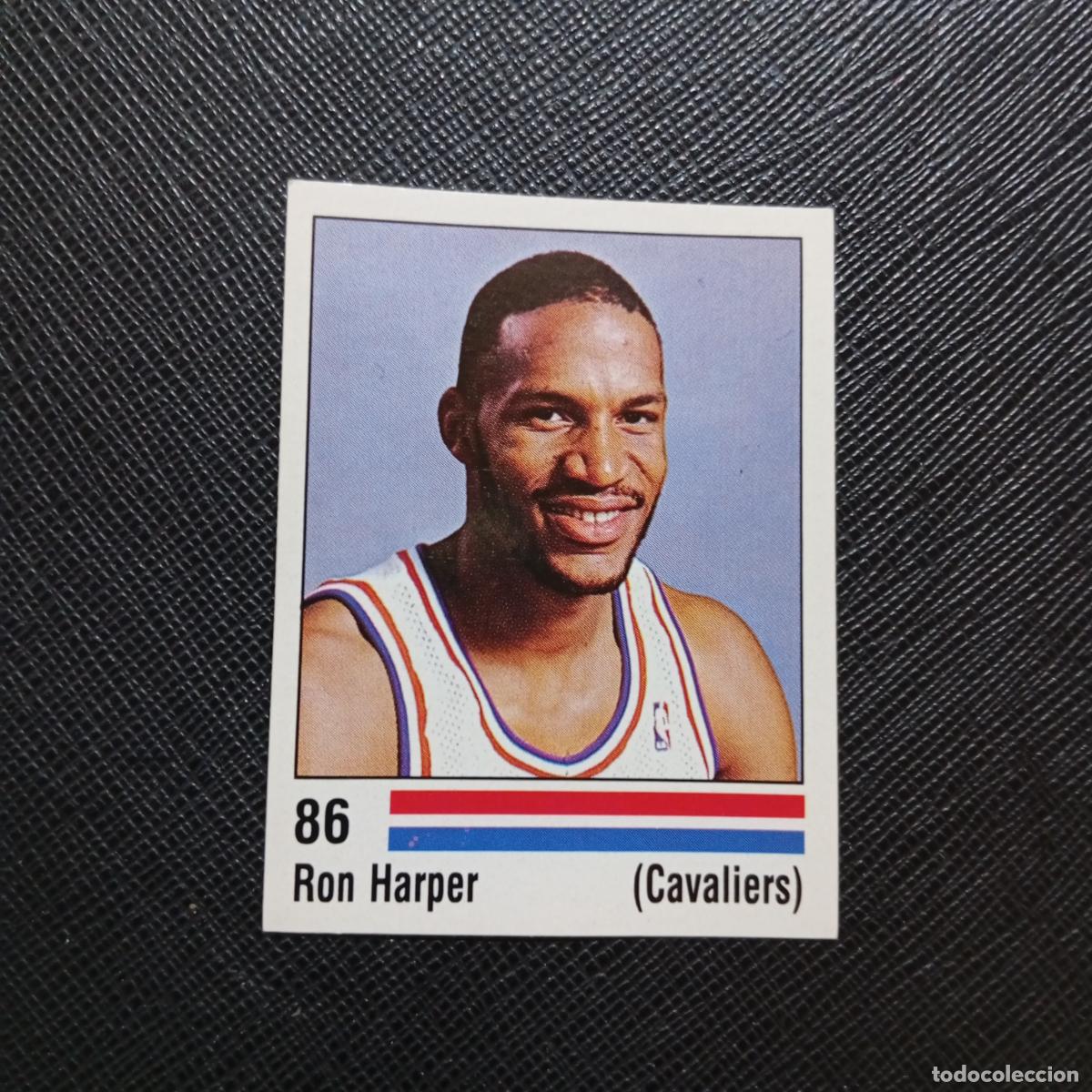 Coleccionismo deportivo: 86 RON HARPER CAVALIERS BULLS PANINI 1989 BASKET NBA 89 CROMO BALONCESTO - SIN PEGAR - A28 PG55