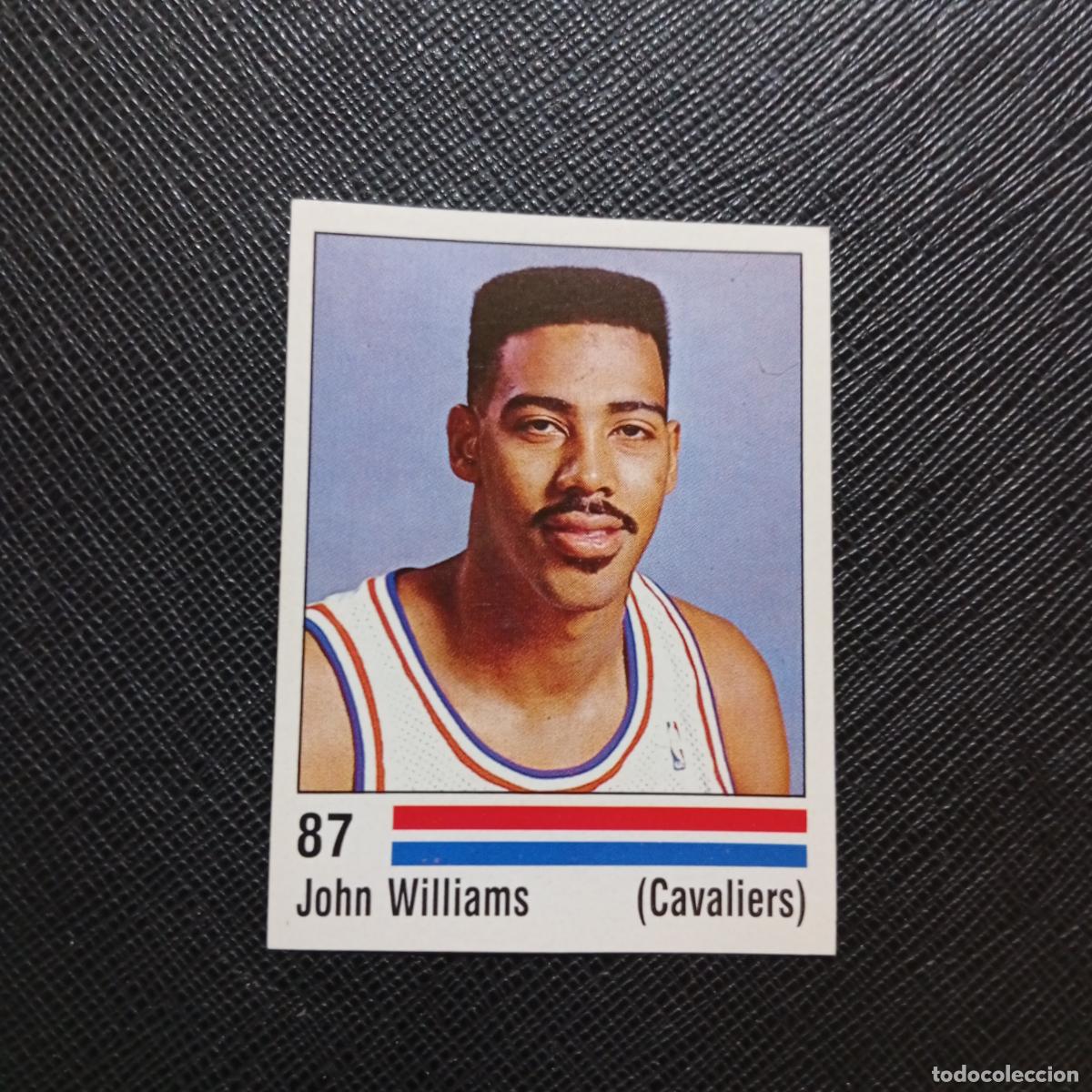 Coleccionismo deportivo: 87 JOHN WILLIAMS CAVALIERS BULLS PANINI 1989 BASKET NBA 89 CROMO BALONCESTO - SIN PEGAR - A28 PG55