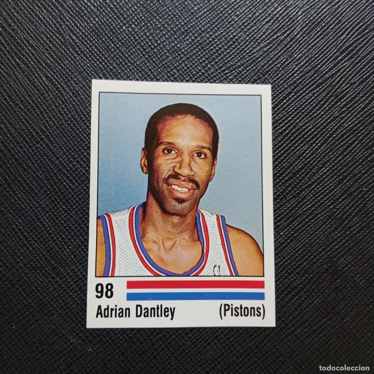 Sports collectibles: 98 ADRIAN DANTLEY PISTONS PANINI 1989 BASKET NBA 89 CROMO BALONCESTO - SIN PEGAR - A28 PG55