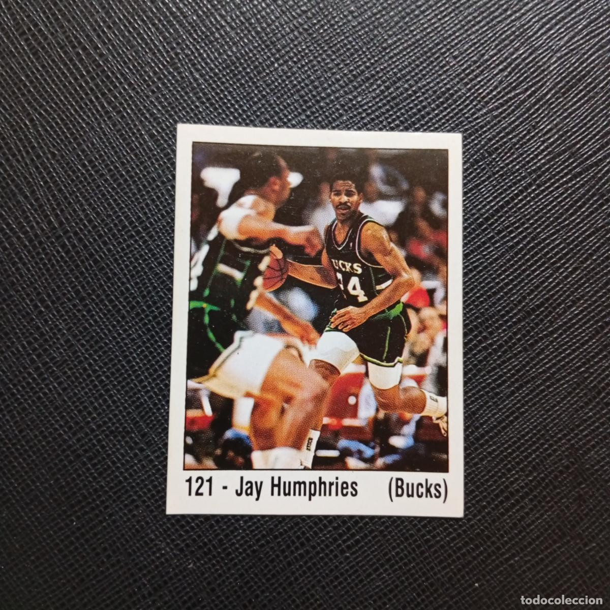 Coleccionismo deportivo: 121 JAY HUMPHRIES BUCKS PANINI 1989 BASKET NBA 89 CROMO BALONCESTO - SIN PEGAR - A28 PG64