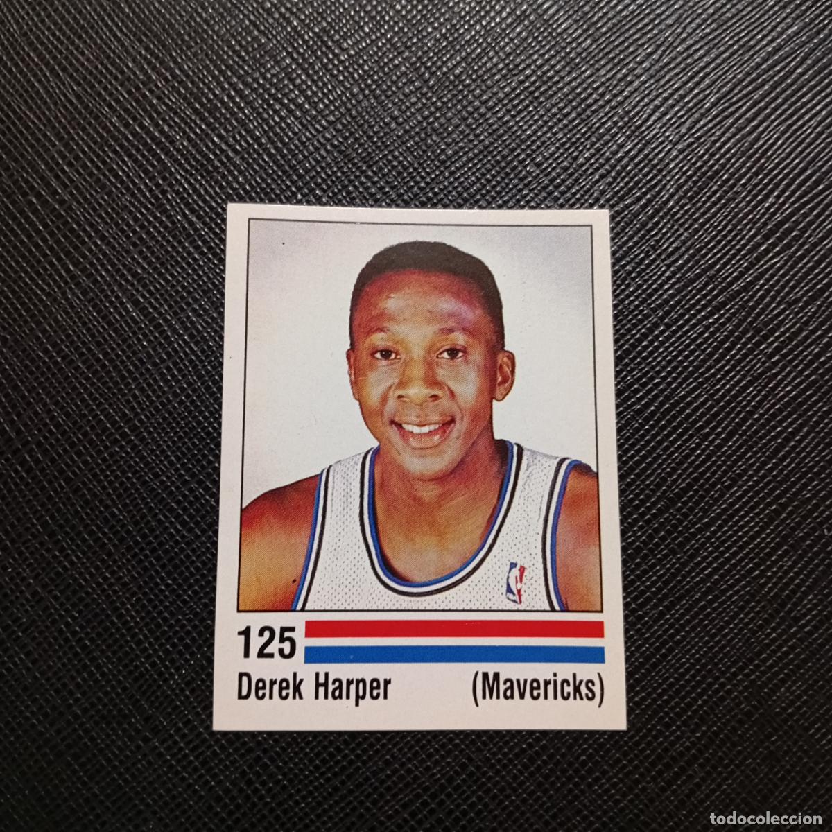 Coleccionismo deportivo: 125 DEREK HARPER MAVERICKS PANINI 1989 BASKET NBA 89 CROMO BALONCESTO - SIN PEGAR - A28 PG73