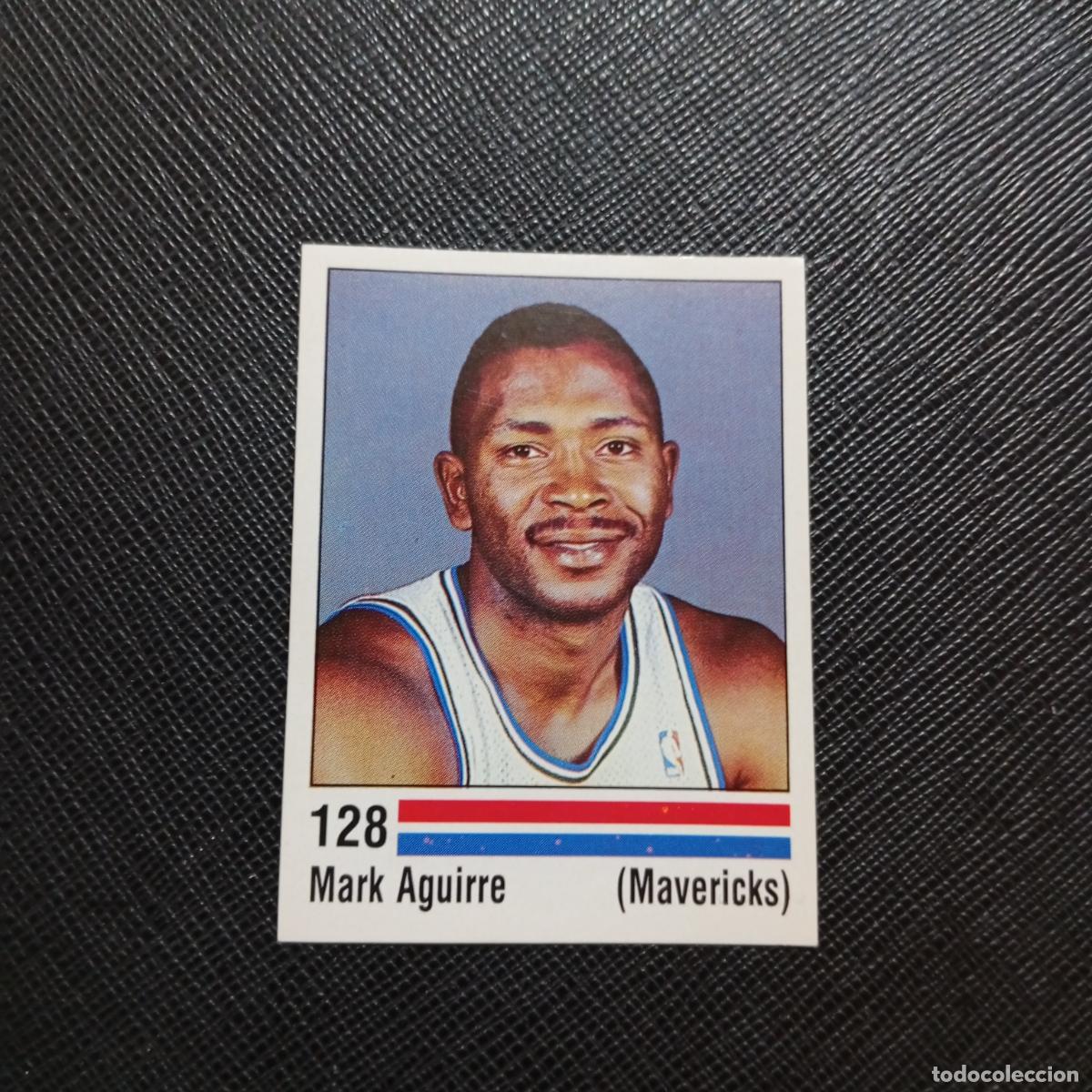 Coleccionismo deportivo: 128 MARK AGUIRRE MAVERICKS PANINI 1989 BASKET NBA 89 CROMO BALONCESTO - SIN PEGAR - A28 PG73
