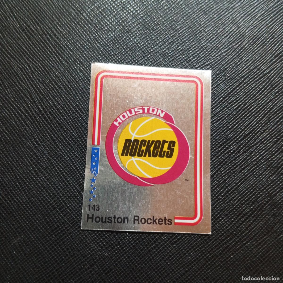 Coleccionismo deportivo: 143 ESCUDO HOUSTON ROCKETS PANINI 1989 BASKET NBA 89 CROMO BALONCESTO - SIN PEGAR - A28 PG82