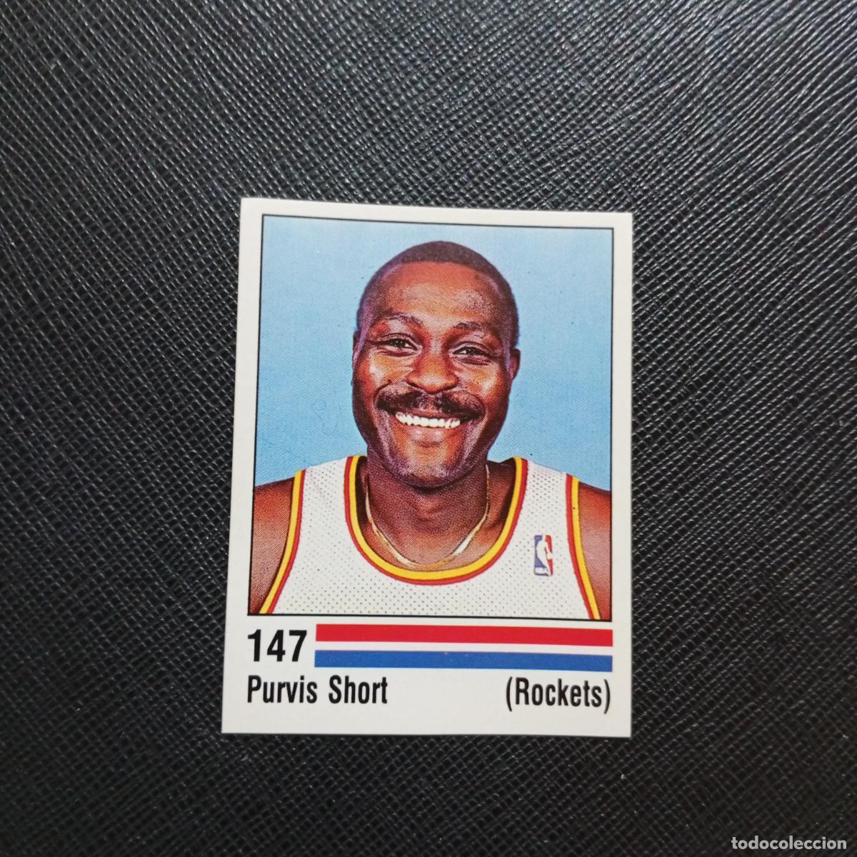 Coleccionismo deportivo: 147 PURVIS SHORT ROCKETS PANINI 1989 BASKET NBA 89 CROMO BALONCESTO - SIN PEGAR - A28 PG82