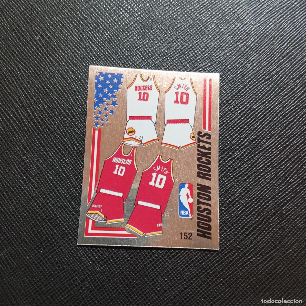 Coleccionismo deportivo: 152 EQUIPACION ROCKETS PANINI 1989 BASKET NBA 89 CROMO BALONCESTO - SIN PEGAR - A28 PG82