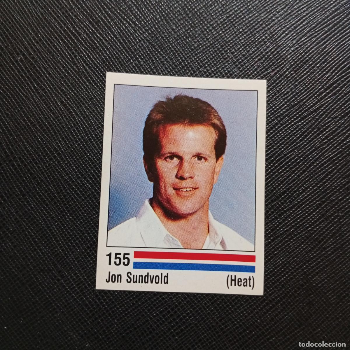Coleccionismo deportivo: 155 JON SUNDVOLD HEAT PANINI 1989 BASKET NBA 89 CROMO BALONCESTO - SIN PEGAR - A28 PG82
