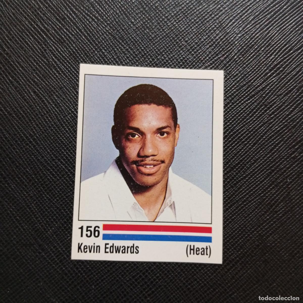 Coleccionismo deportivo: 156 KEVIN EDWARDS HEAT PANINI 1989 BASKET NBA 89 CROMO BALONCESTO - SIN PEGAR - A28 PG82