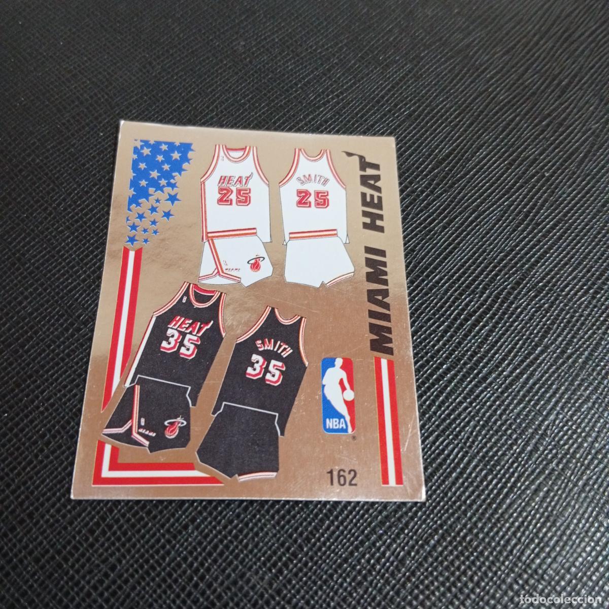 Coleccionismo deportivo: 162 EQUIPACION HEAT PANINI 1989 BASKET NBA 89 CROMO BALONCESTO - SIN PEGAR - A28 PG91