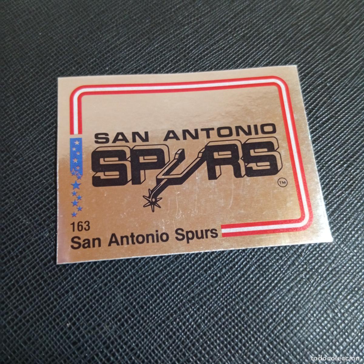 Coleccionismo deportivo: 163 ESCUDO SPURS PANINI 1989 BASKET NBA 89 CROMO BALONCESTO - SIN PEGAR - A28 PG91