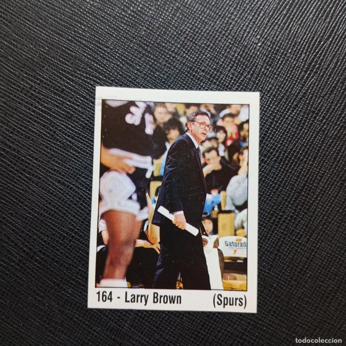 Coleccionismo deportivo: 164 LARRY BROWN SPURS PANINI 1989 BASKET NBA 89 CROMO BALONCESTO - SIN PEGAR - A28 PG91