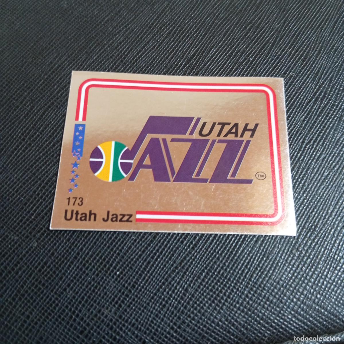 Coleccionismo deportivo: 173 ESCUDO UTAH JAZZ PANINI 1989 BASKET NBA 89 CROMO BALONCESTO - SIN PEGAR - A28 PG100