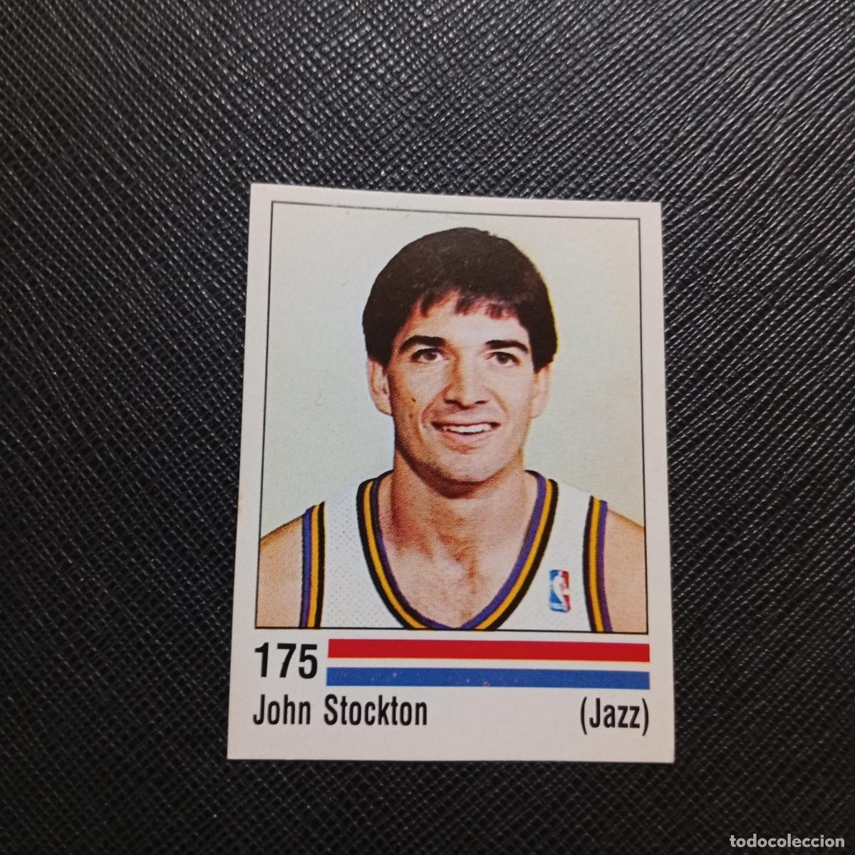 Coleccionismo deportivo: 175 JOHN STOCKTON UTAH JAZZ PANINI 1989 BASKET NBA 89 CROMO BALONCESTO - SIN PEGAR - A28 PG109