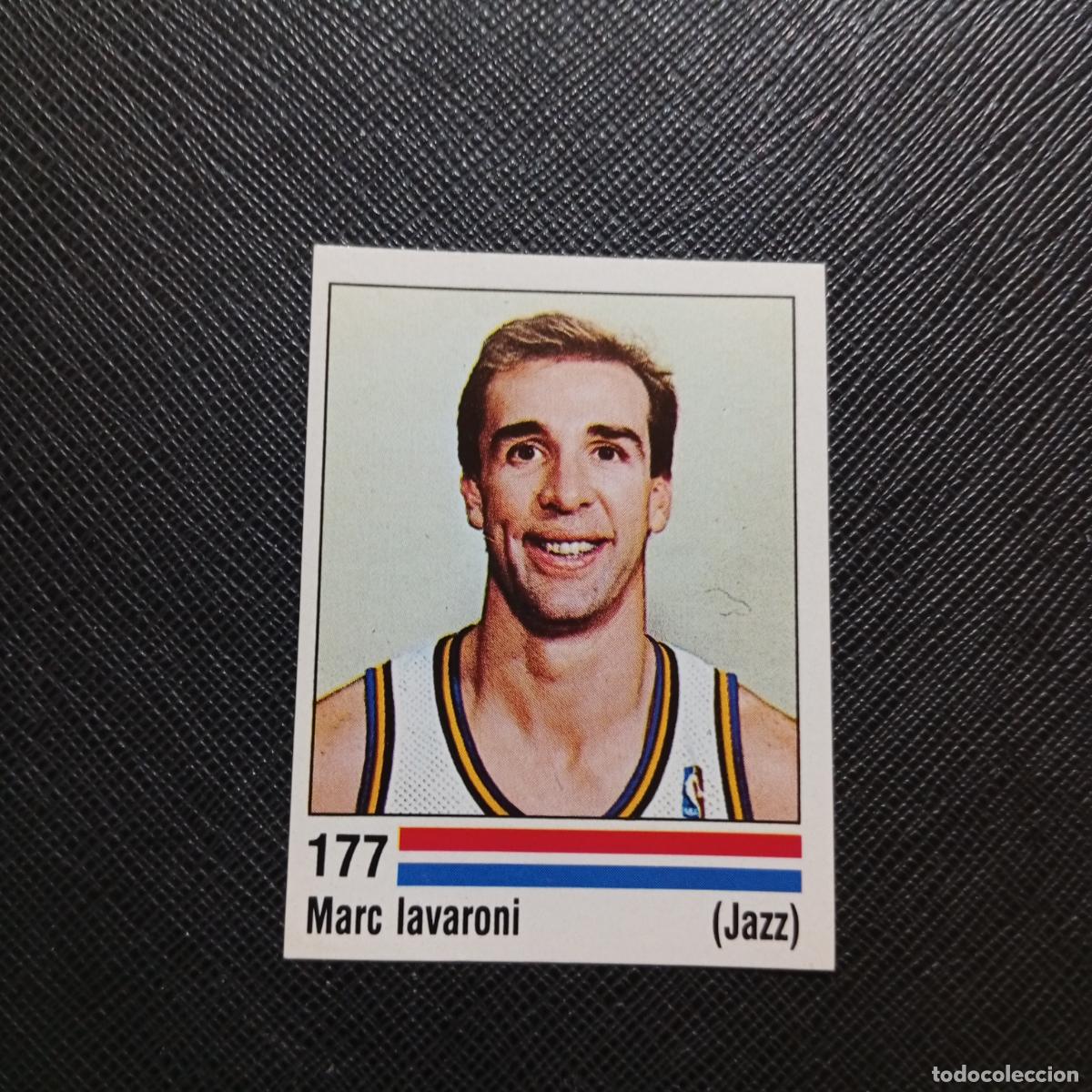 Coleccionismo deportivo: 177 MARC LAVARONI UTAH JAZZ PANINI 1989 BASKET NBA 89 CROMO BALONCESTO - SIN PEGAR - A28 PG109