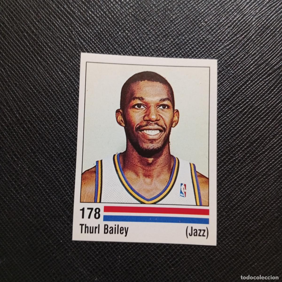 Coleccionismo deportivo: 178 THURL BAILEY UTAH JAZZ PANINI 1989 BASKET NBA 89 CROMO BALONCESTO - SIN PEGAR - A28 PG118