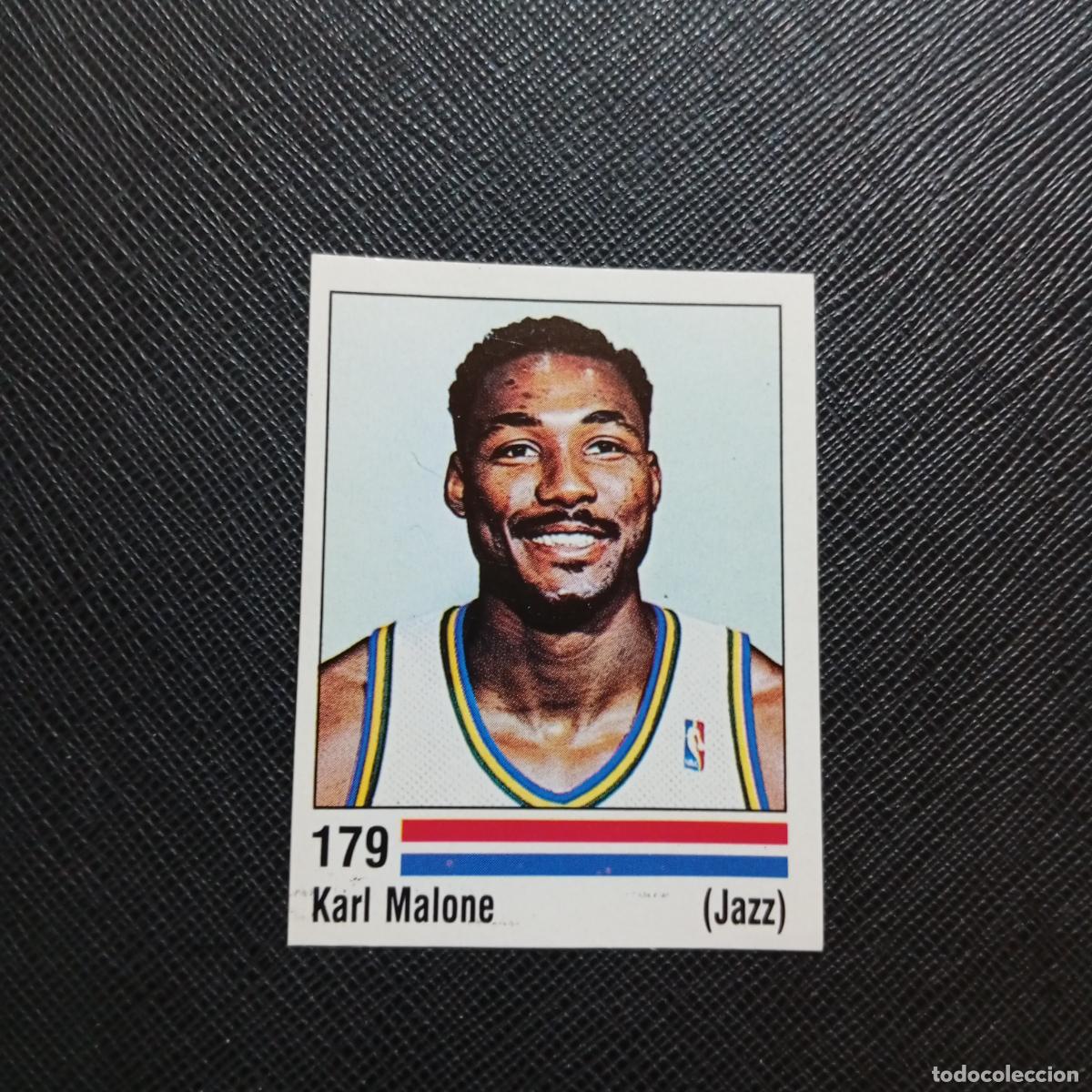 Coleccionismo deportivo: 179 KARL MALONE UTAH JAZZ PANINI 1989 BASKET NBA 89 CROMO BALONCESTO - SIN PEGAR - A28 PG118