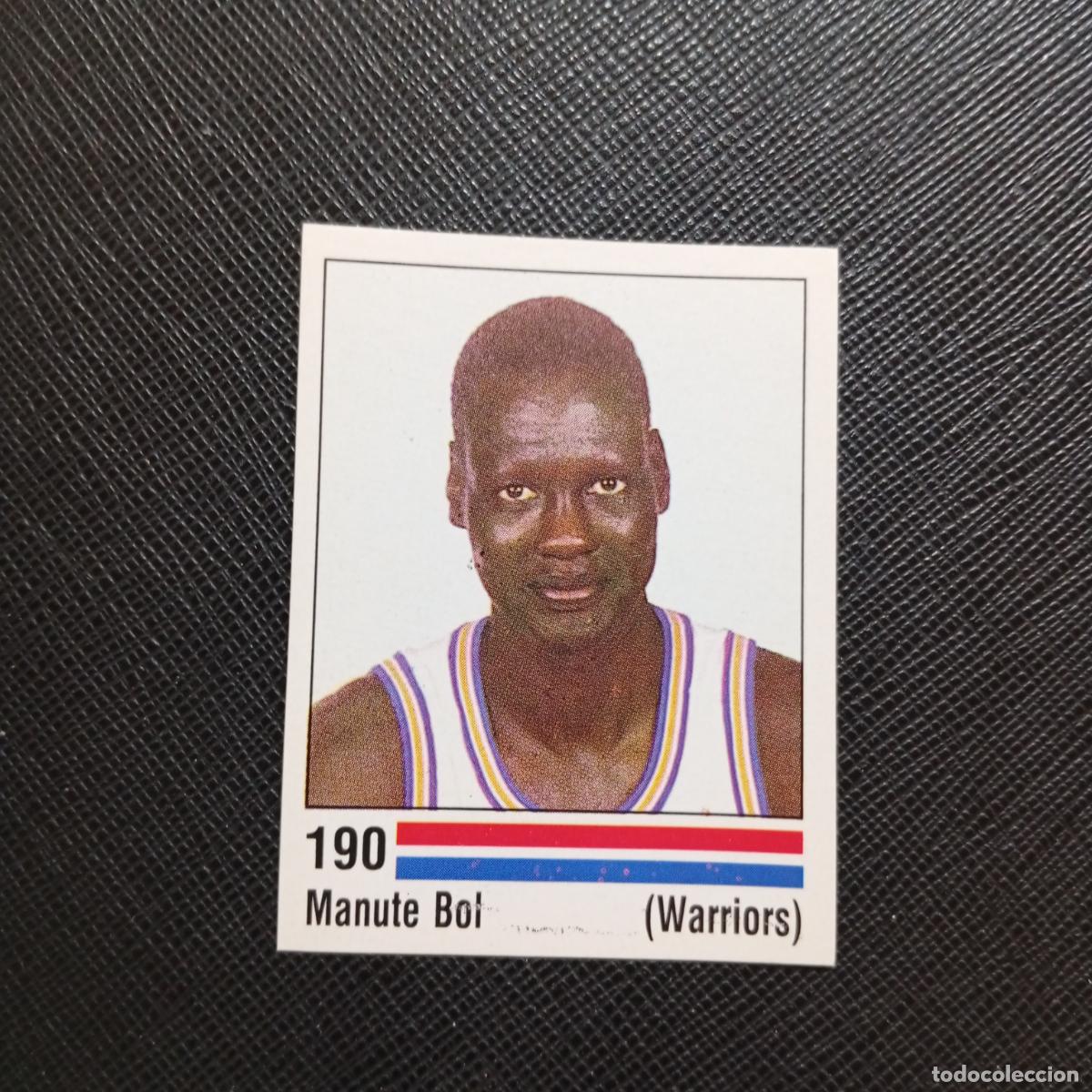 Coleccionismo deportivo: 190 MANUTE BOL WARRIORS PANINI 1989 BASKET NBA 89 CROMO BALONCESTO - SIN PEGAR - A28 PG127