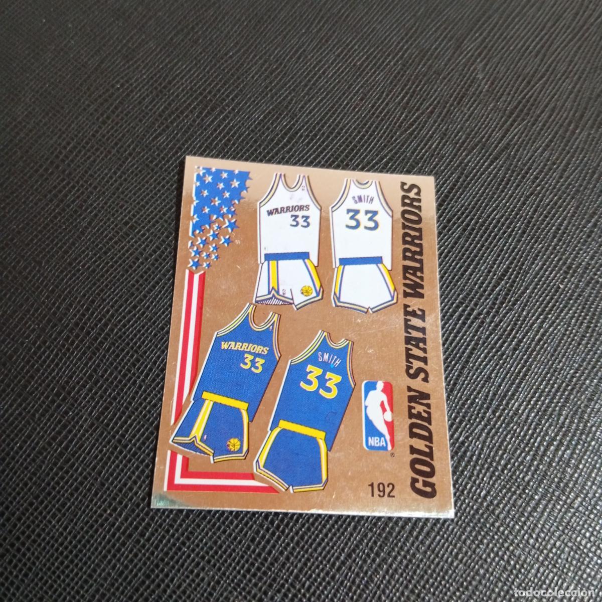 Coleccionismo deportivo: 192 EQUIPACION WARRIORS PANINI 1989 BASKET NBA 89 CROMO BALONCESTO - SIN PEGAR - A28 PG127