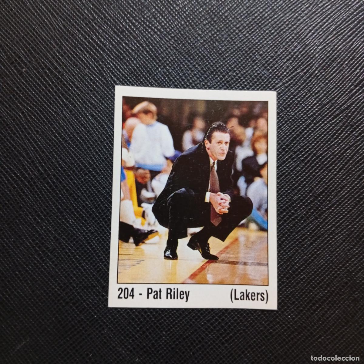 Coleccionismo deportivo: 204 PAT RILEY LAKERS PANINI 1989 BASKET NBA 89 CROMO BALONCESTO - SIN PEGAR - A28 PG127