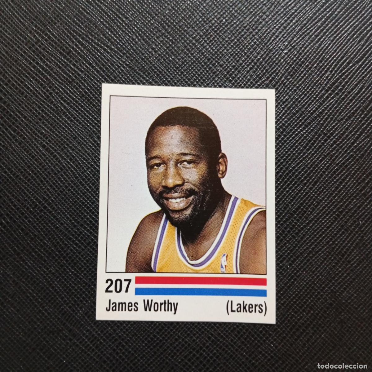 Coleccionismo deportivo: 207 JAMES WORTHY LAKERS PANINI 1989 BASKET NBA 89 CROMO BALONCESTO - SIN PEGAR - A28 PG127
