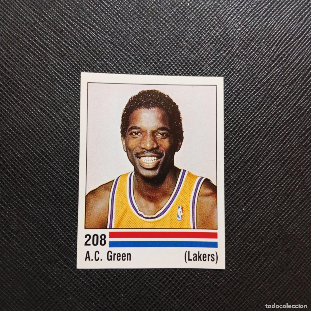 Coleccionismo deportivo: 208 A C GREEN LAKERS PANINI 1989 BASKET NBA 89 CROMO BALONCESTO - SIN PEGAR - A28 PG127