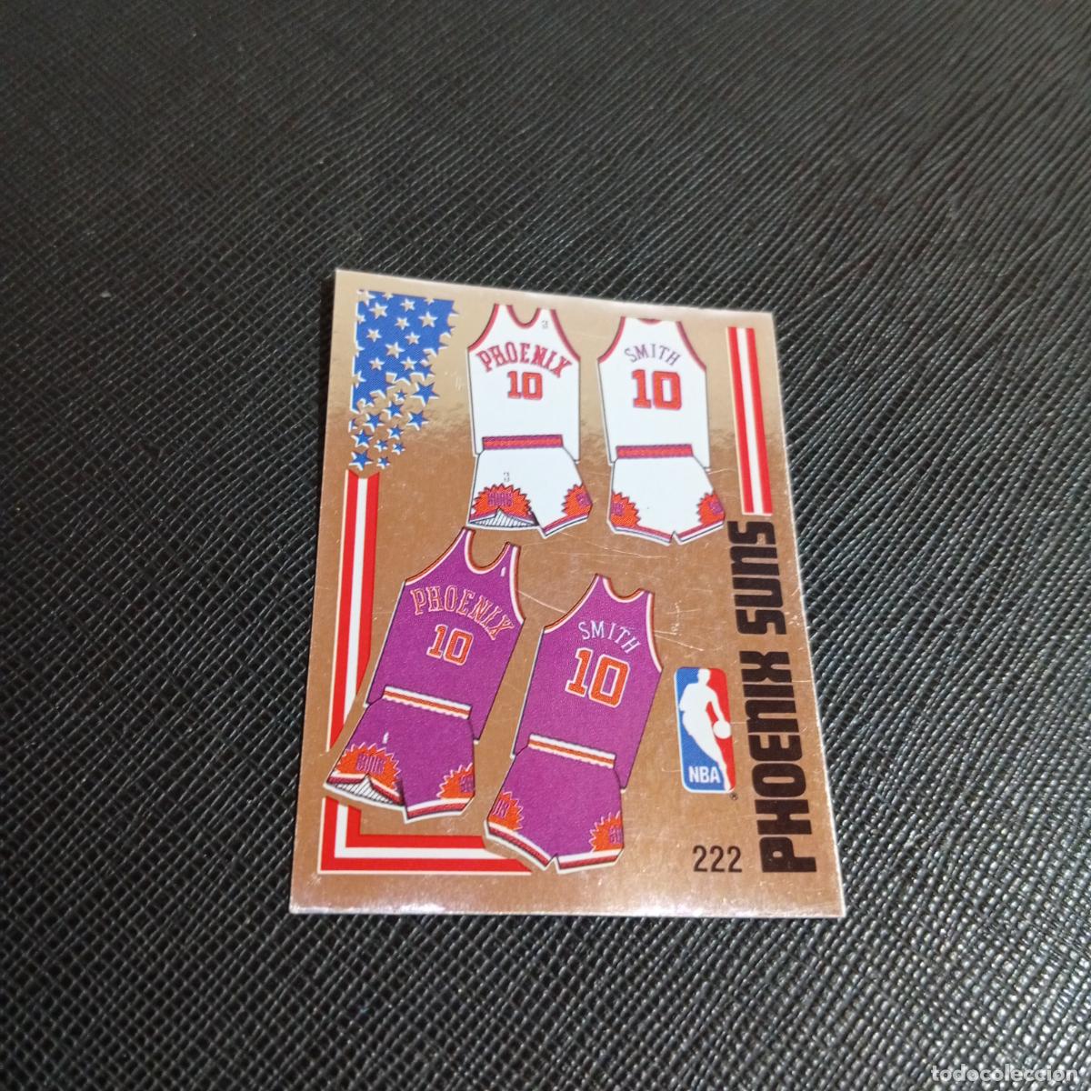 Coleccionismo deportivo: 222 EQUIPACION SUNS PANINI 1989 BASKET NBA 89 CROMO BALONCESTO - SIN PEGAR - A28 PG136