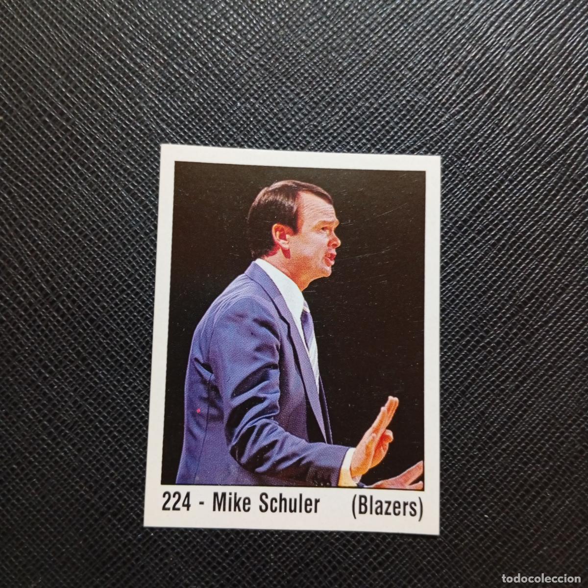 Coleccionismo deportivo: 224 MIKE SCHULER BLAZERS PANINI 1989 BASKET NBA 89 CROMO BALONCESTO - SIN PEGAR - A28 PG136
