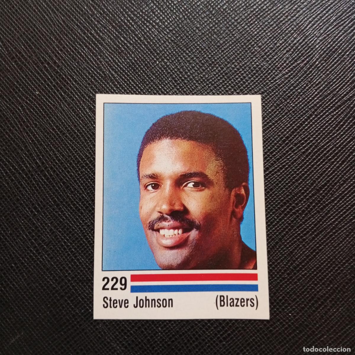 Coleccionismo deportivo: 229 STEVE JOHNSON BLAZERS PANINI 1989 BASKET NBA 89 CROMO BALONCESTO - SIN PEGAR - A28 PG136