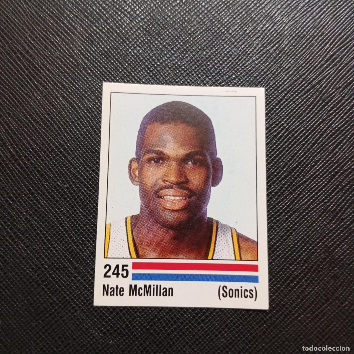 Coleccionismo deportivo: 245 NATE McMILLAN SONICS PANINI 1989 BASKET NBA 89 CROMO BALONCESTO - SIN PEGAR - A28 PG145